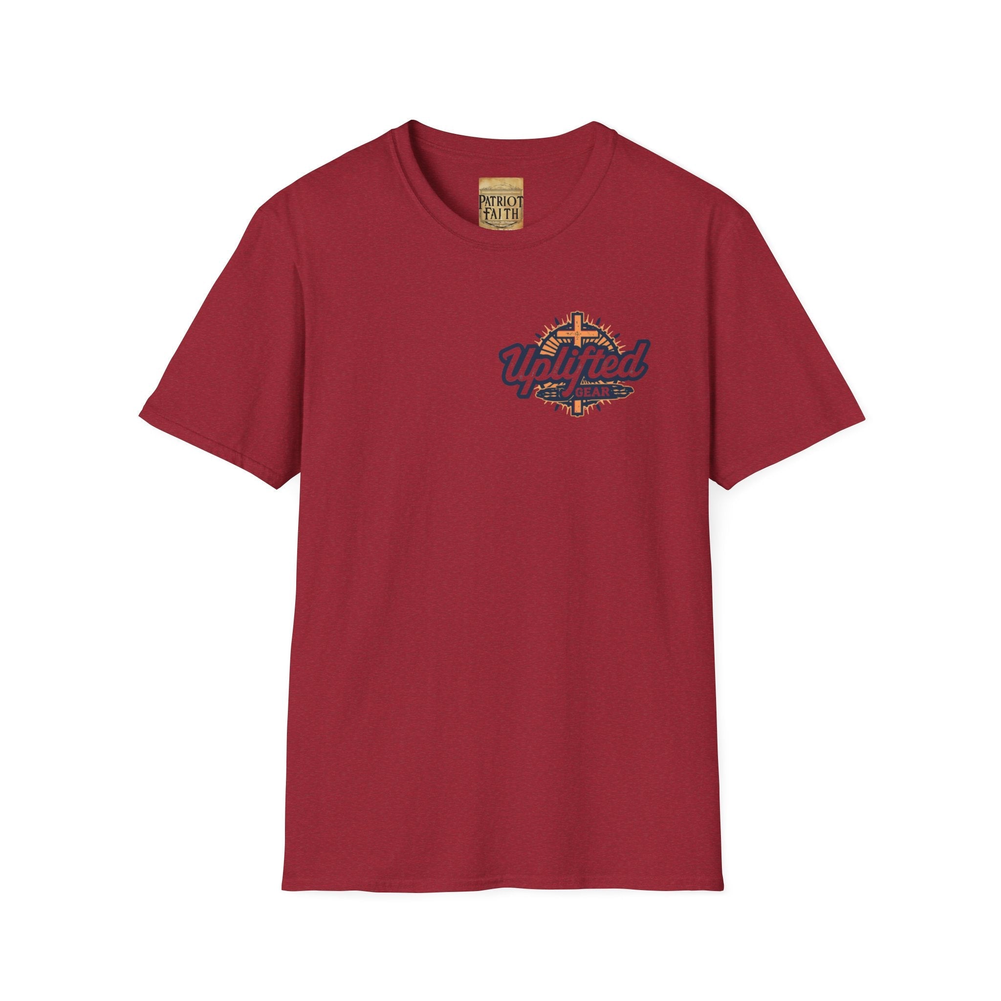 Religious Graphic Tee with Armor Of God Design - Unisex Softstyle T-Shirt Printify
