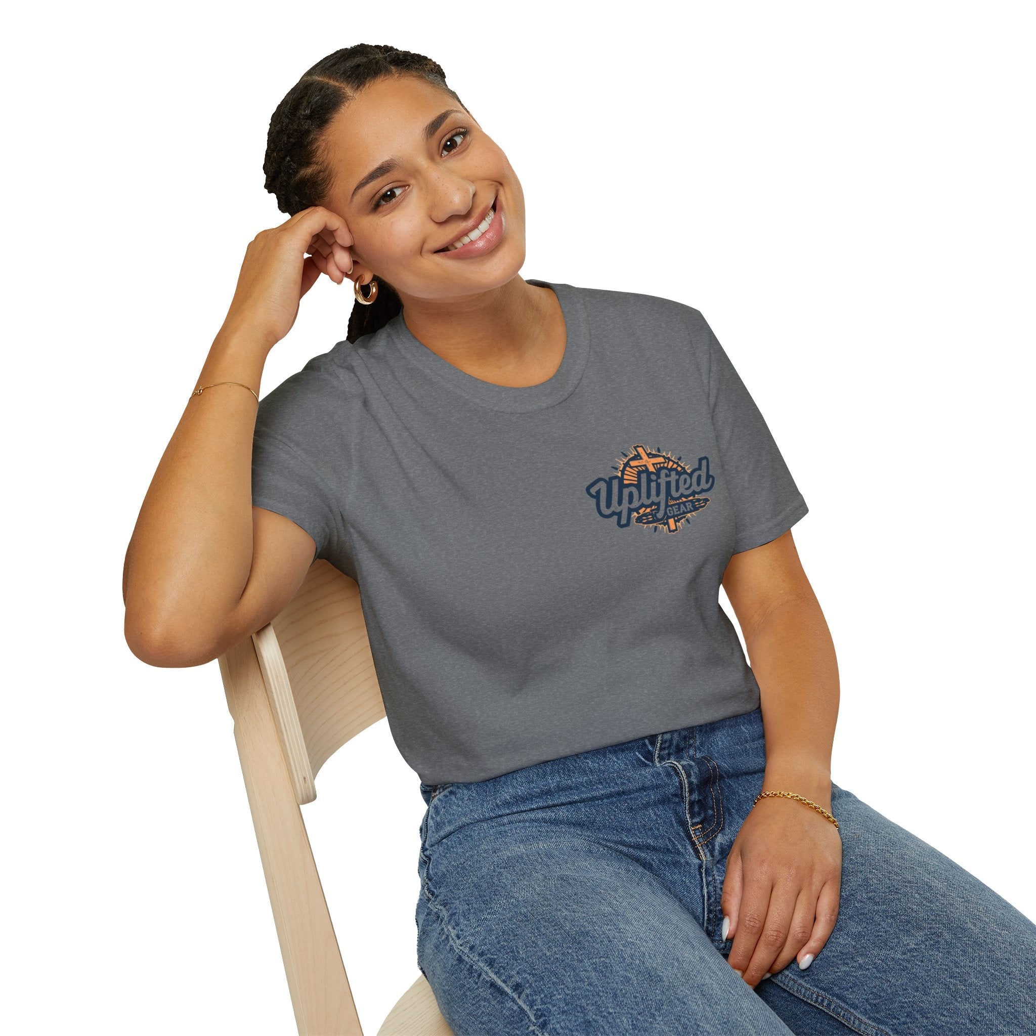Trust in The Lord Proverbs 3:5-6 Biblical Design Unisex Softstyle T-Shirt Printify