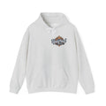 Strong and Courageous Hoodie – Joshua 1:9 Canine Pawprint Desert Christian Hoodie for Dog Lovers Printify