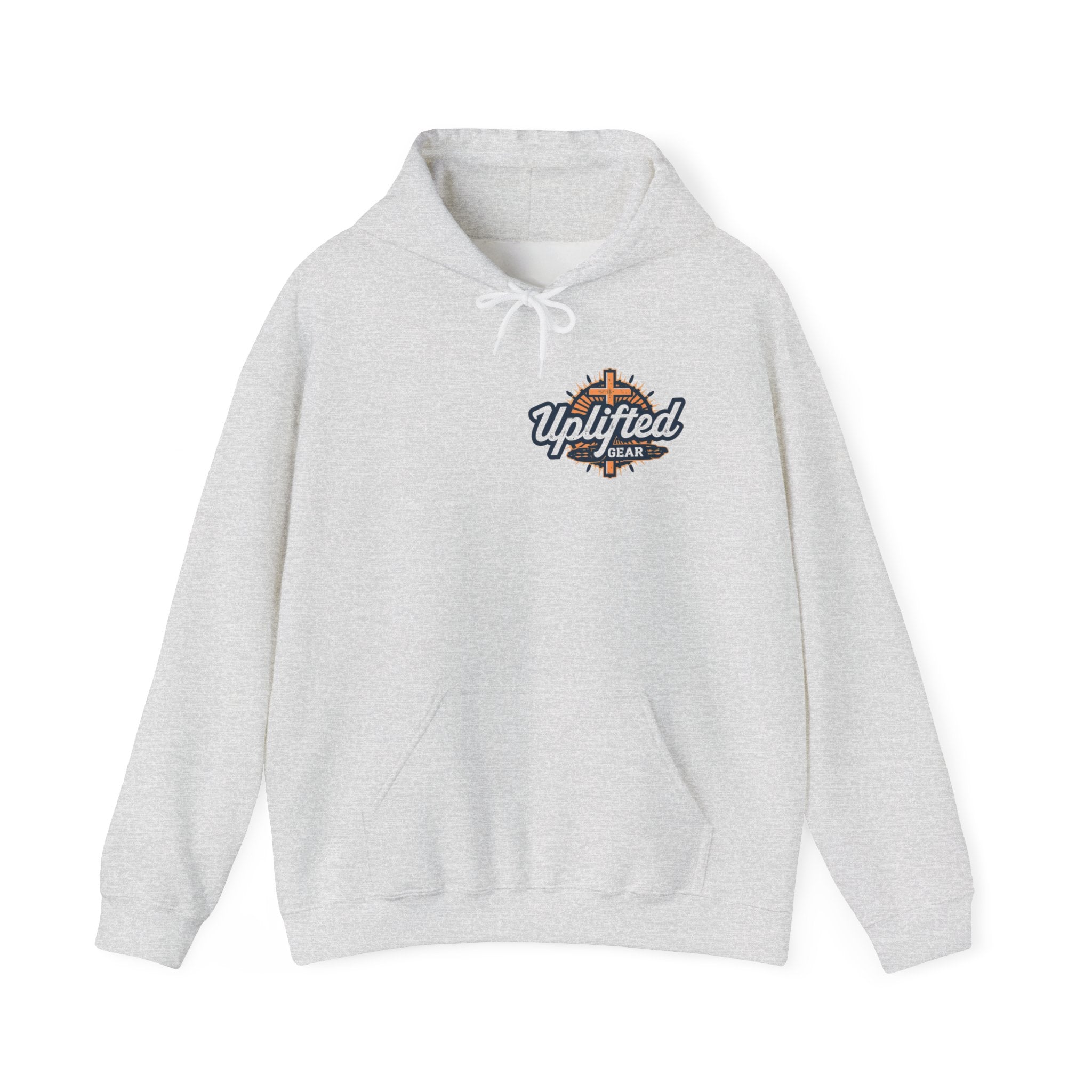Strong and Courageous Hoodie – Joshua 1:9 Canine Pawprint Desert Christian Hoodie for Dog Lovers Printify