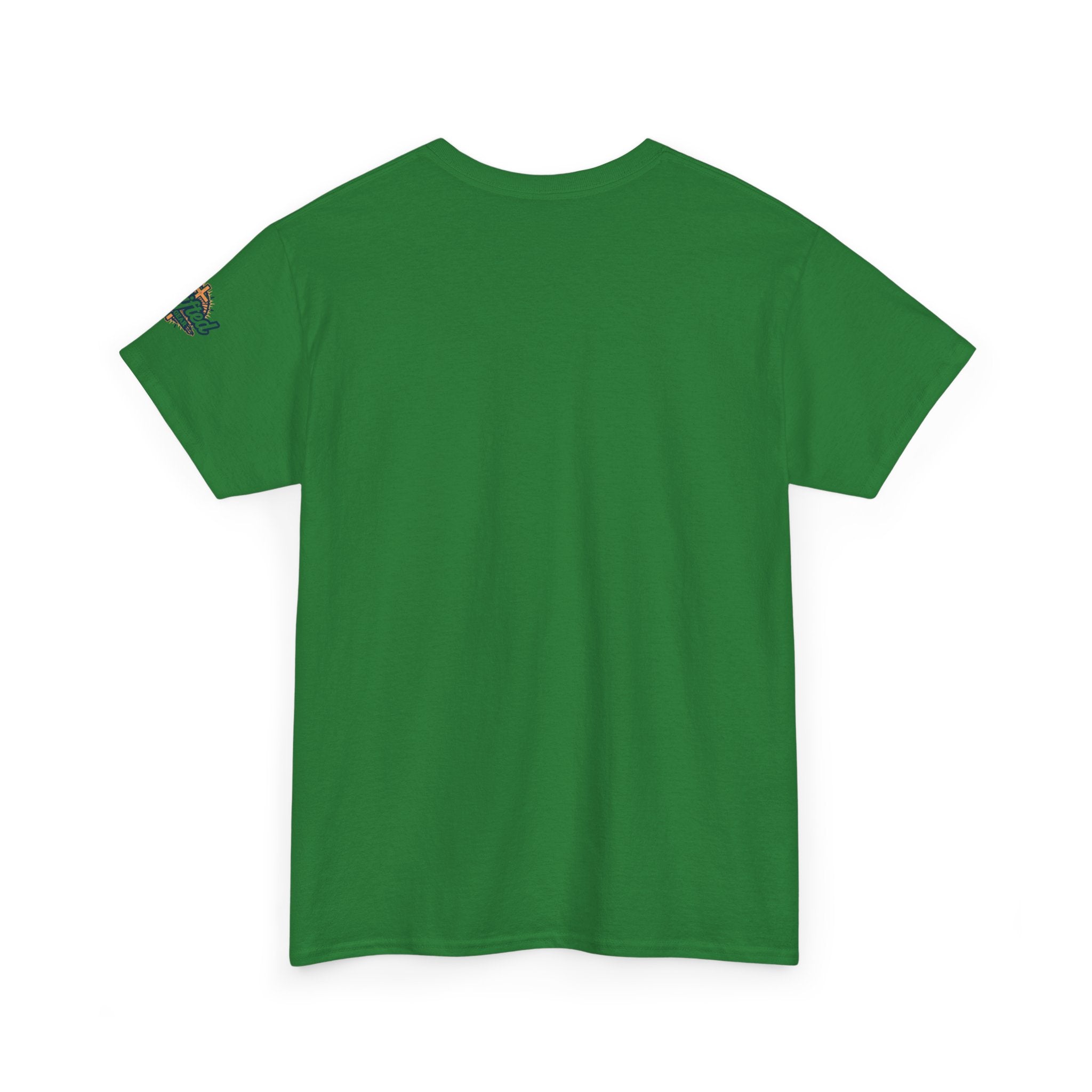 Jesus Is King T-shirt | Modern Typographic Cross Christian T-shirt Printify