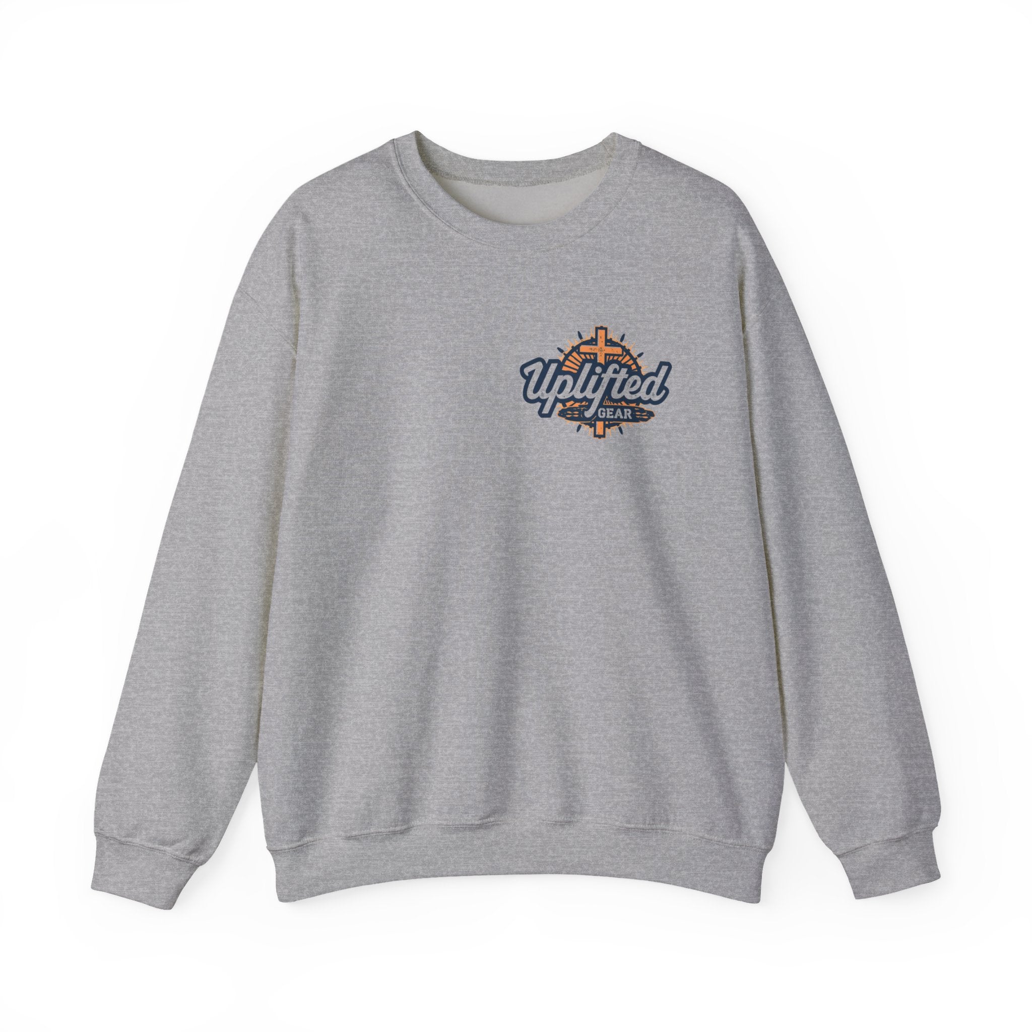 Unique Unicorn Sweatshirt – Rainbow Cross Psalm 139:14 Christian Sweatshirt for Wonderfully Made Printify