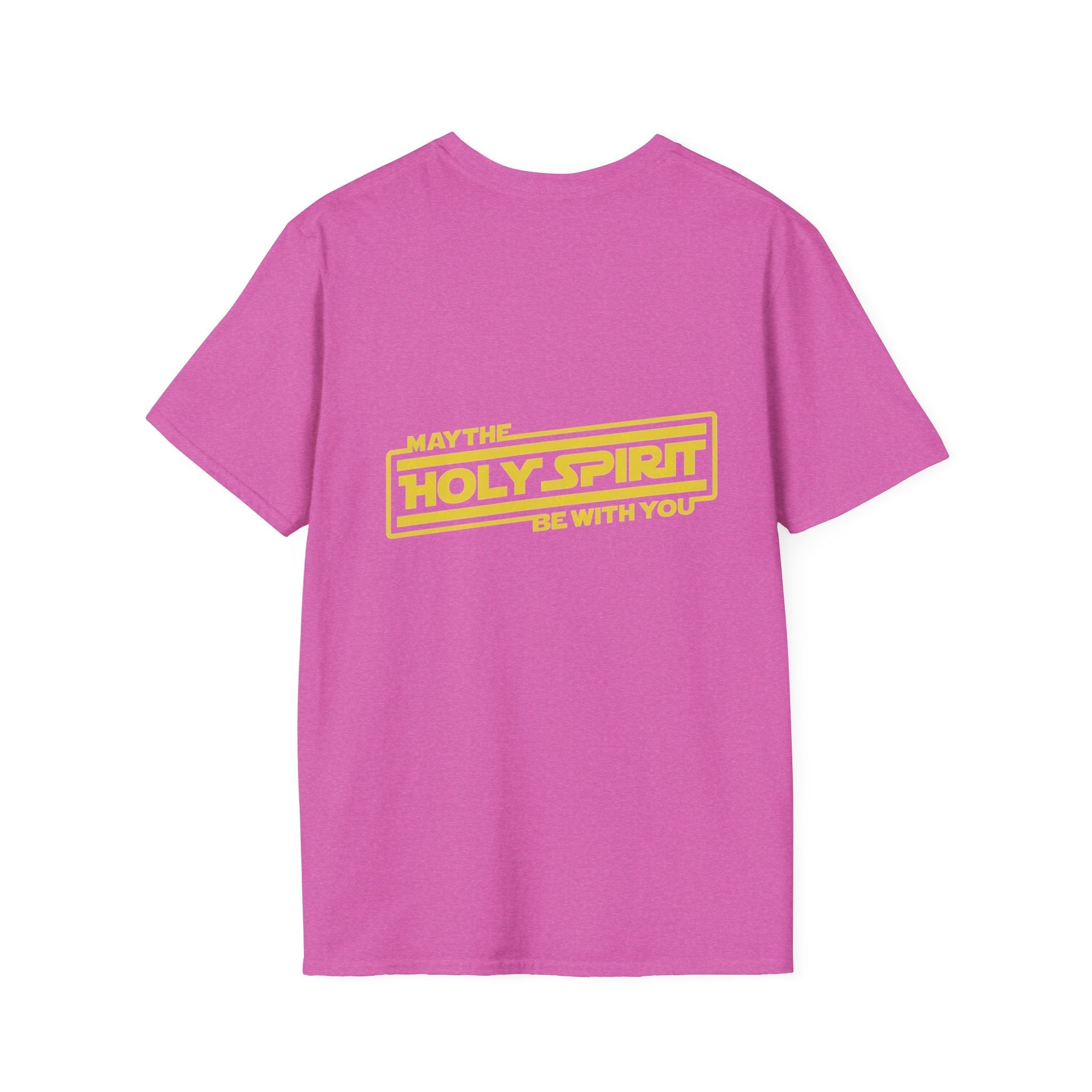 May the Holy Spirit Be With You T-shirt - Christian Star Wars Parody T-shirt Printify