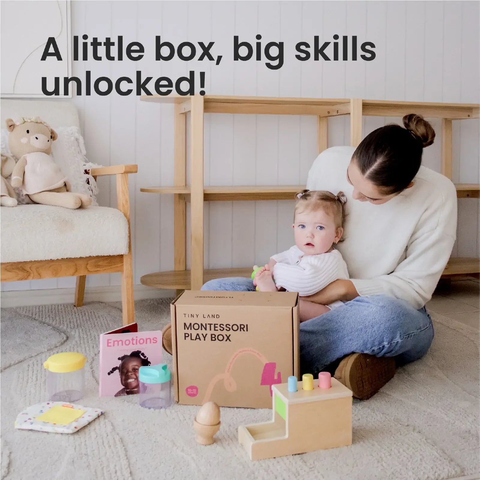 Tiny Land® Montessori Early Skills Baby Set（7–12 months） Tiny Land INC