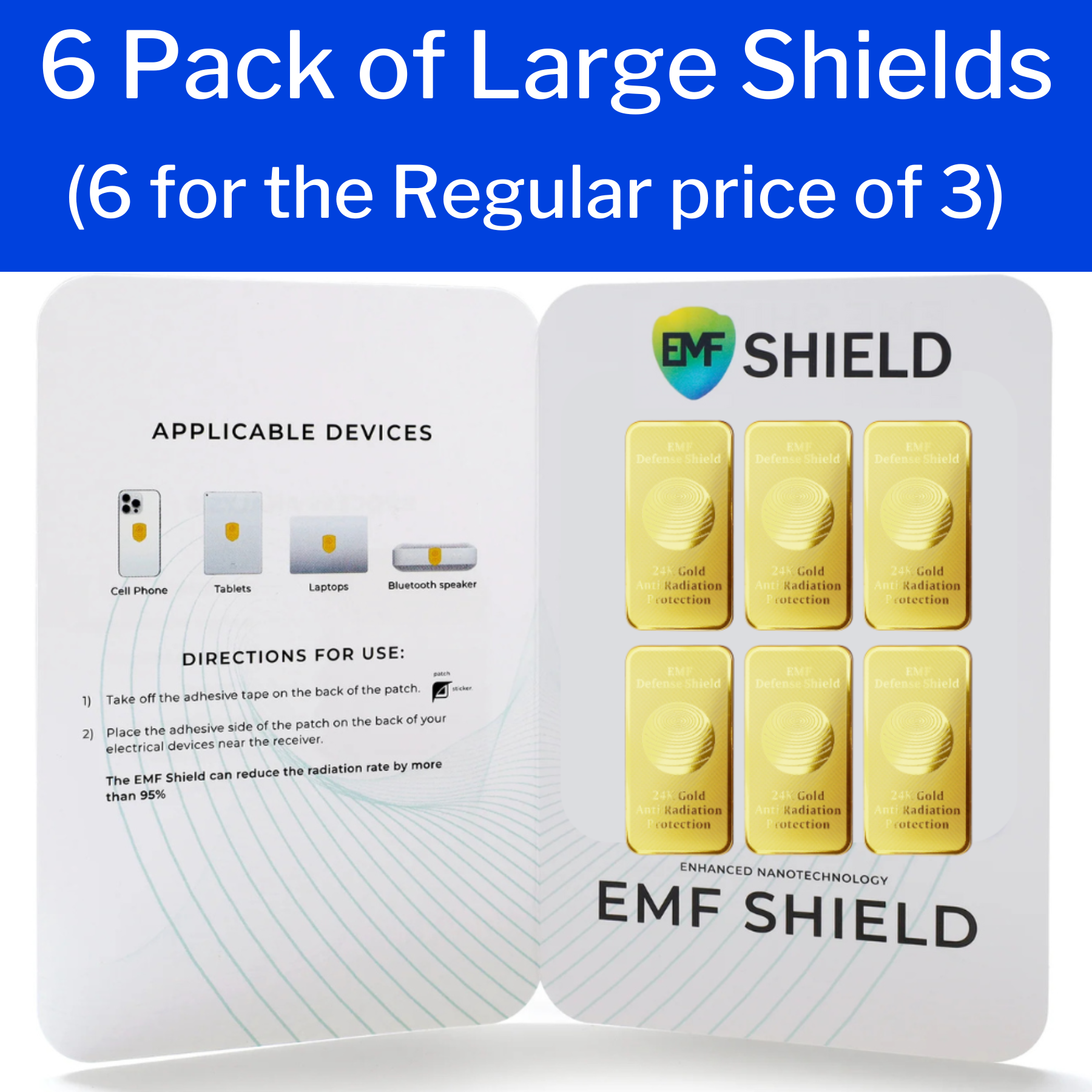 EMF Defense Shield - Large Your Emf Shield