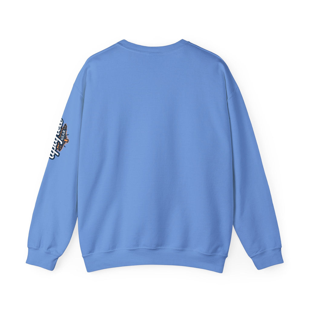 Under His Armor Crewneck Sweatshirt — Christian Faith Graphic Pullover Printify