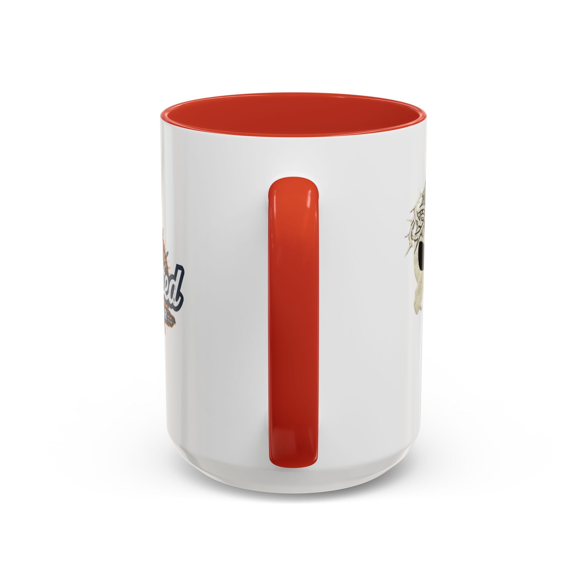 Christian Skull Coffee Mug — Crown of Thorns “Warrior Faith” (11/15 oz) Printify