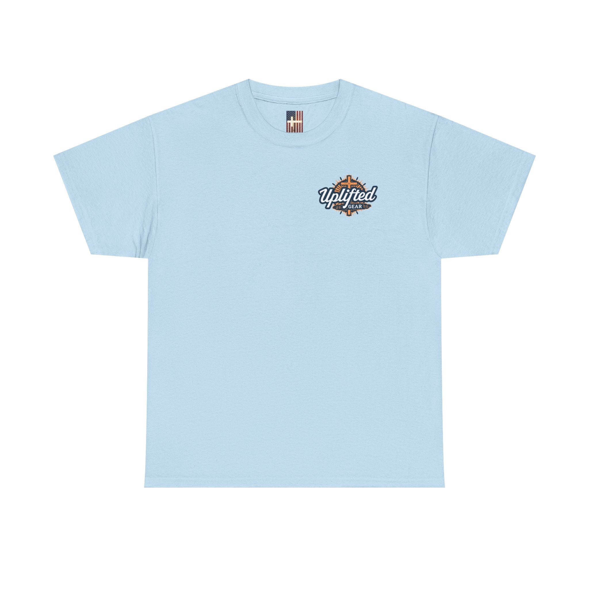 Gospel Graphic Tee — "Gospel" Colorful Logo Christian T-Shirt Printify