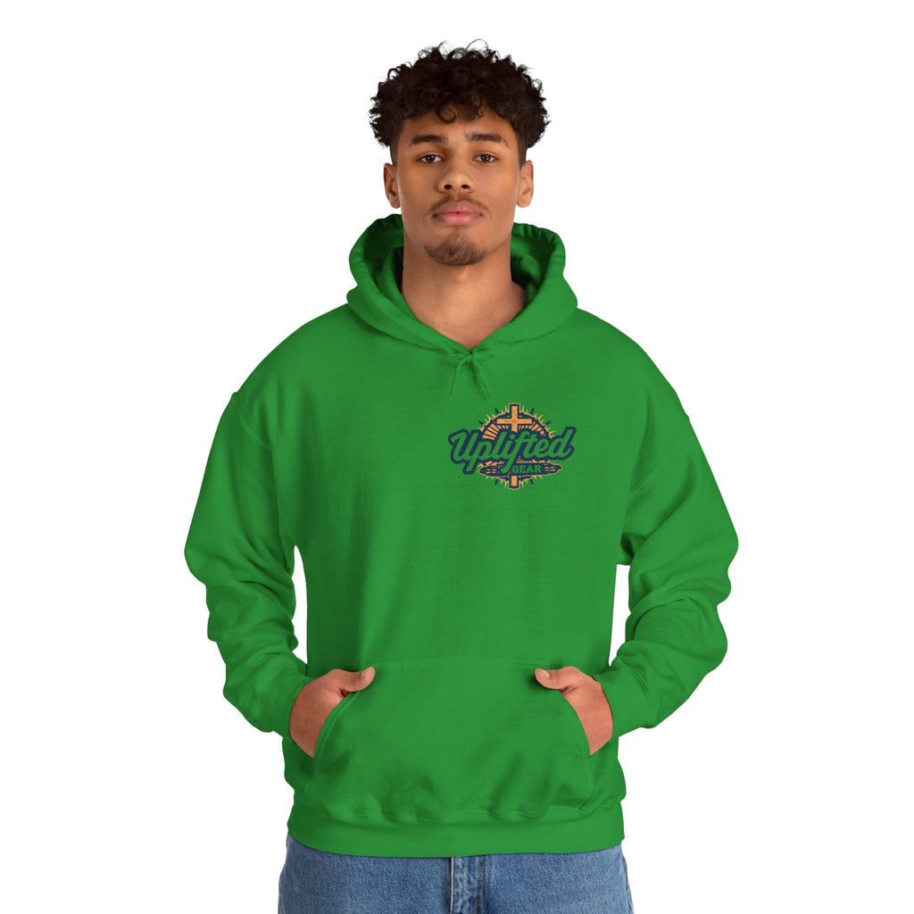 Abide Hoodie – Vine Wrapped John 15:5 Christian Hoodie for Cozy Devotion Printify