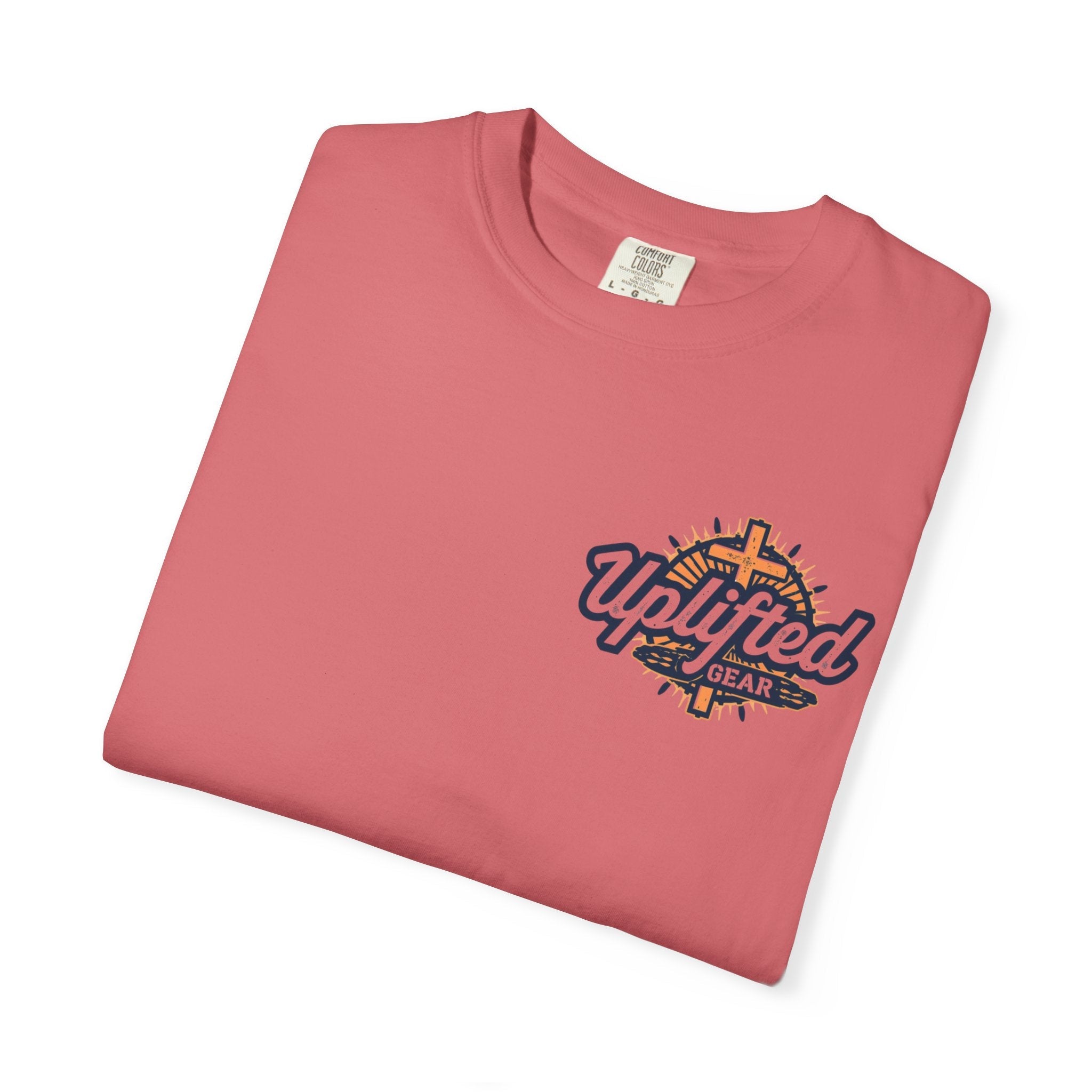 Jesus Ichthys T-shirt – Christian Fish Symbol with Cross & Jesus Inscription T-shirt for Eternal Faith & Streetwear Printify
