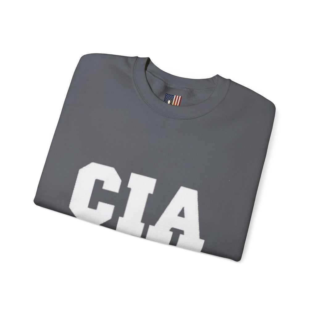 CIA Christian in Action Sweatshirt - Funny Faith Parody Sweatshirt - Mission Ready Apparel Printify