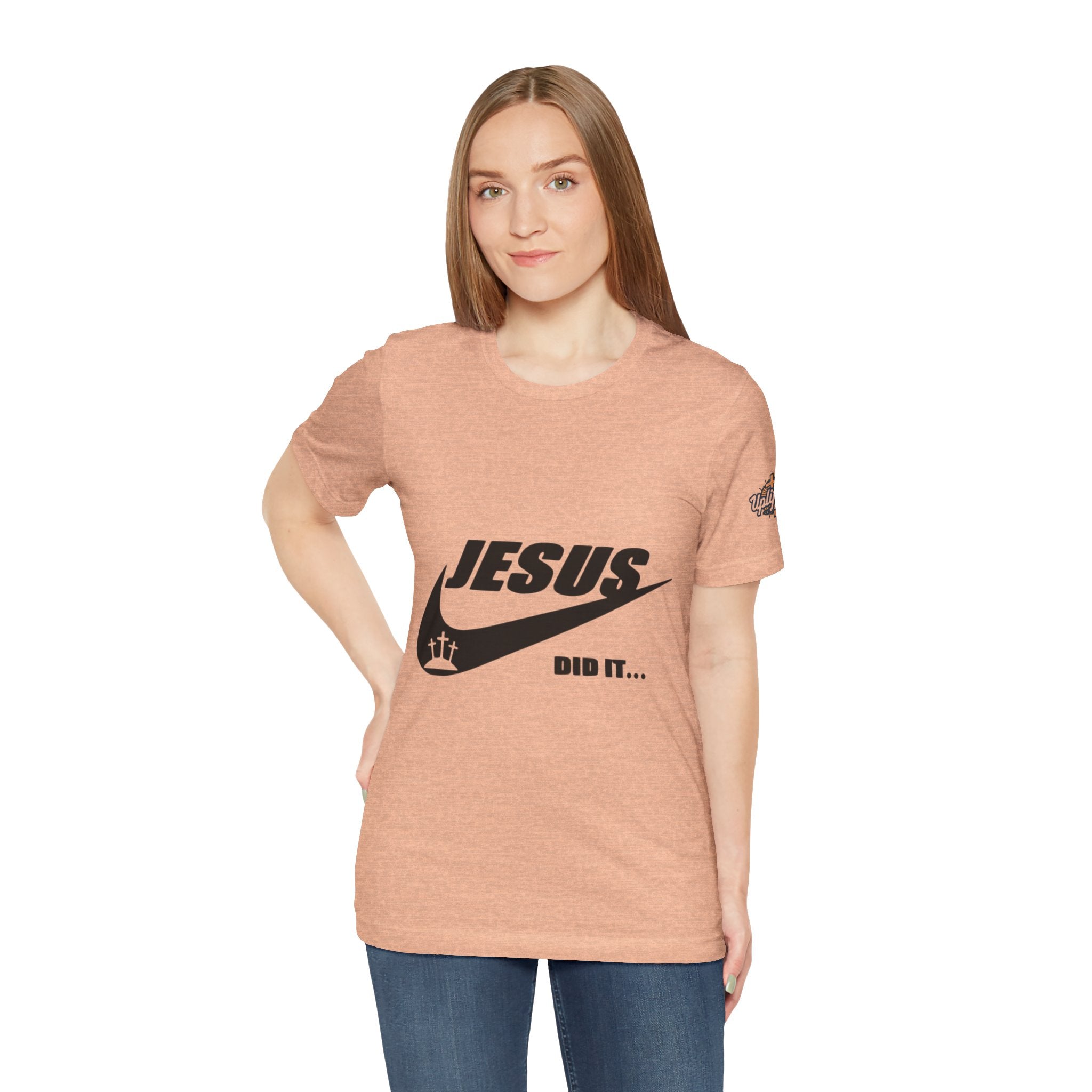 Jesus Did It T-shirt - Funny Christian Parody T-shirt - Faith & Victory Apparel