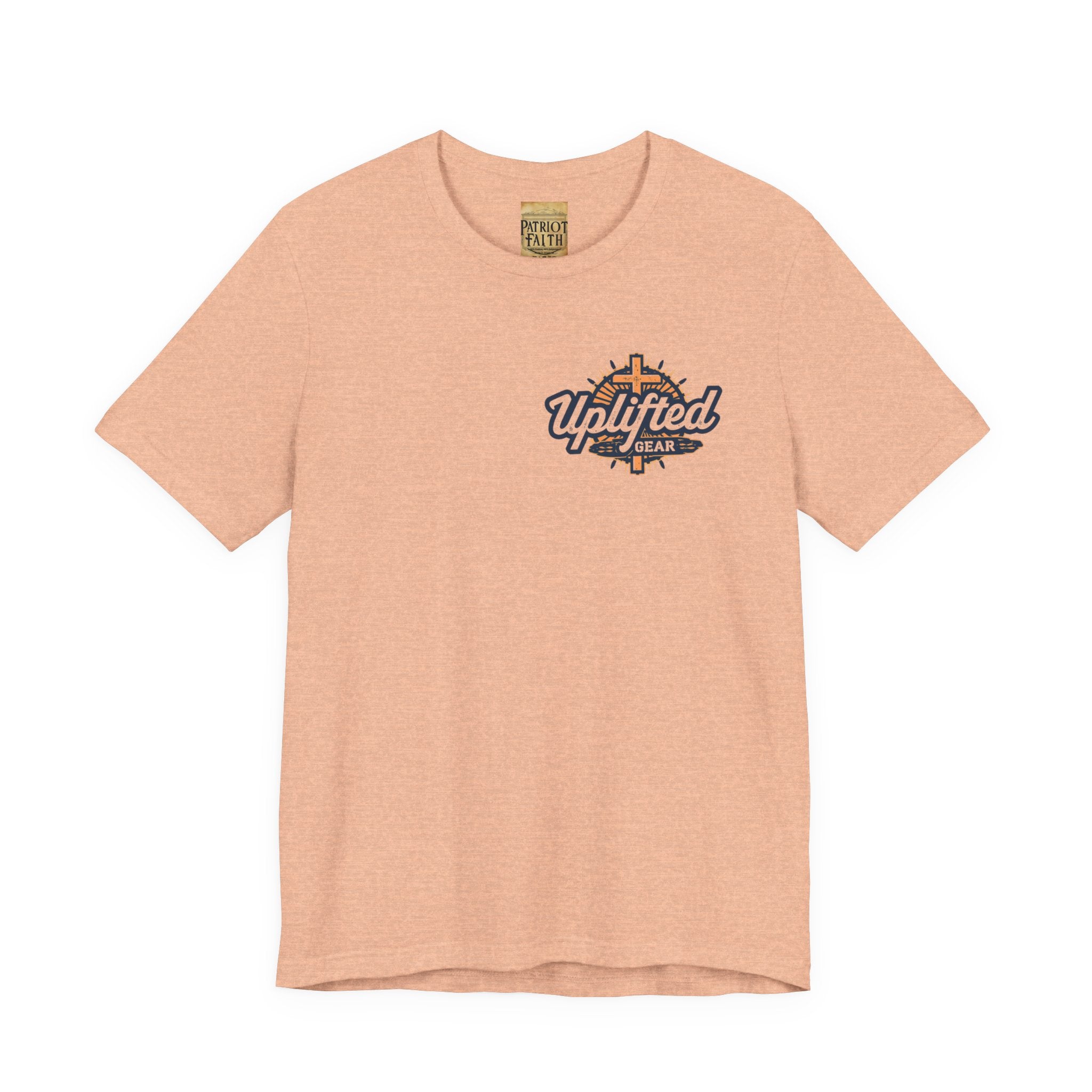 Religious Graphic Tee with Armor Of God Design Unisex Jersey Short Sleeve Tee Printify