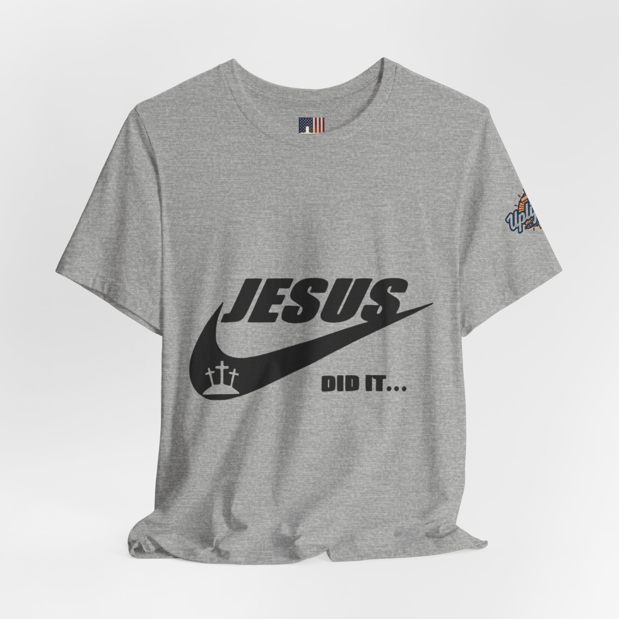 Jesus Did It T-shirt - Funny Christian Parody T-shirt - Faith & Victory Apparel