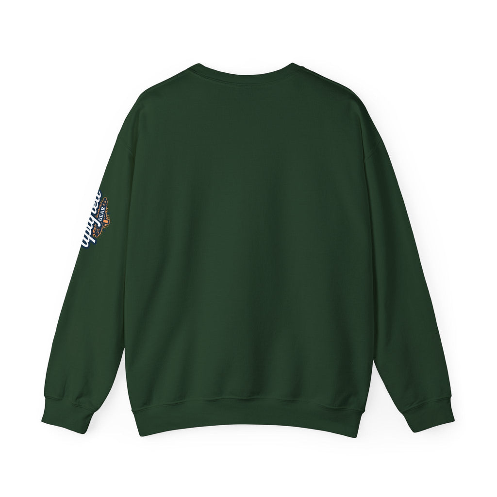 Sweatshirt — "MAGA Make America Godfearing Again" Gold Logo Crewneck Printify