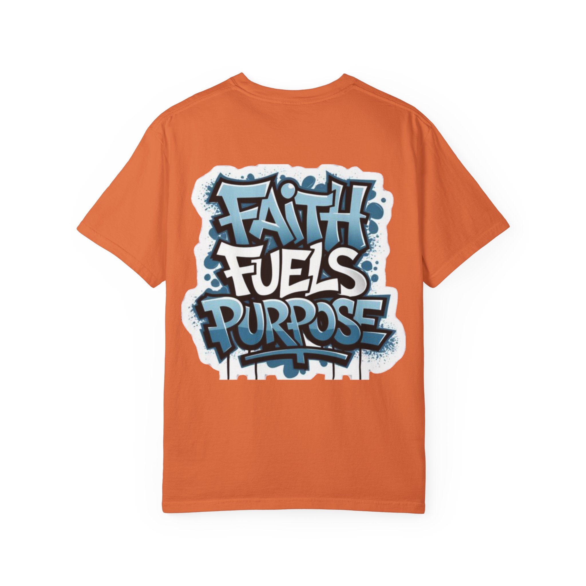 Faith Fuels Purpose T-shirt – Inspirational Christian T-shirt for Divine Drive & Unstoppable Belief Printify