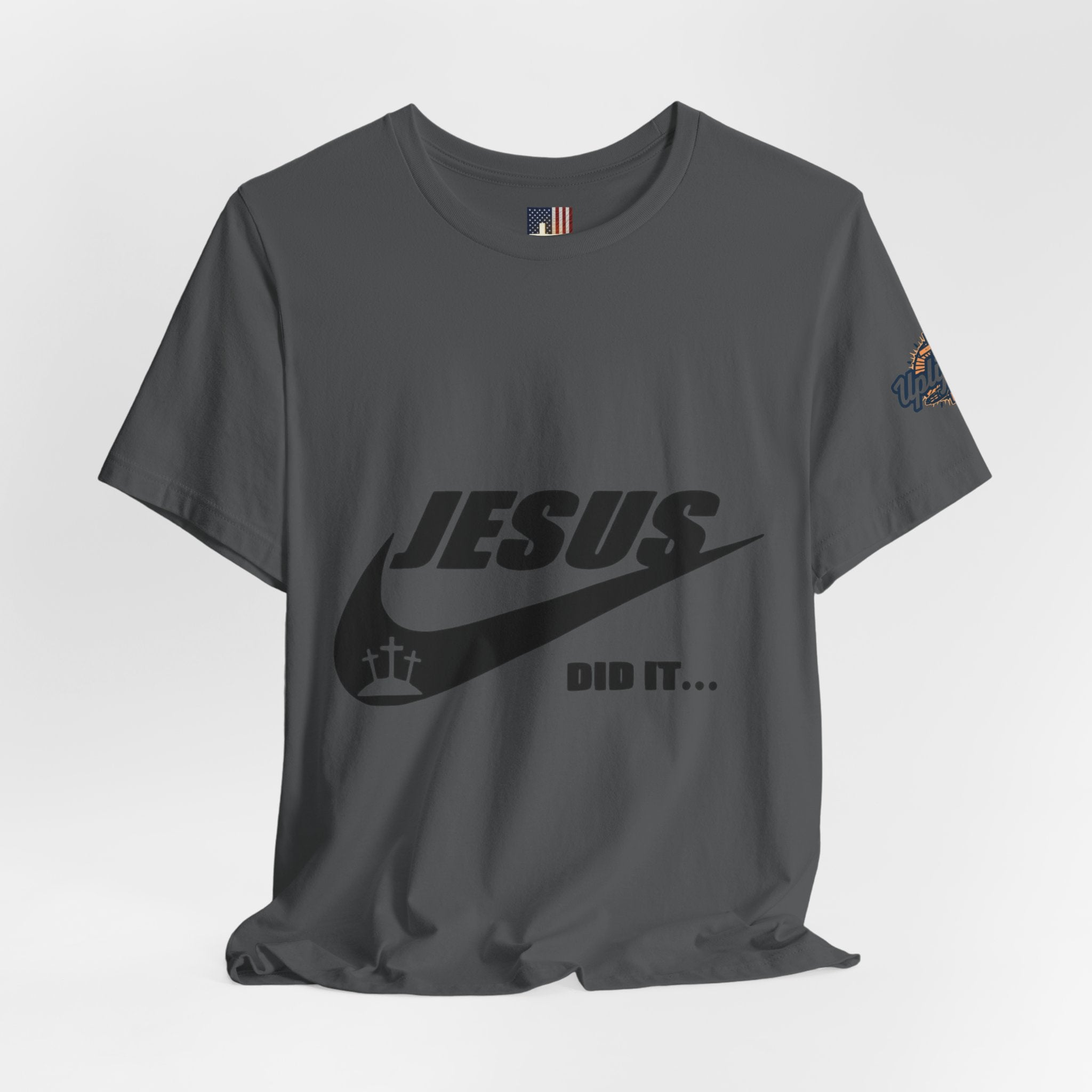 Jesus Did It T-shirt - Funny Christian Parody T-shirt - Faith & Victory Apparel