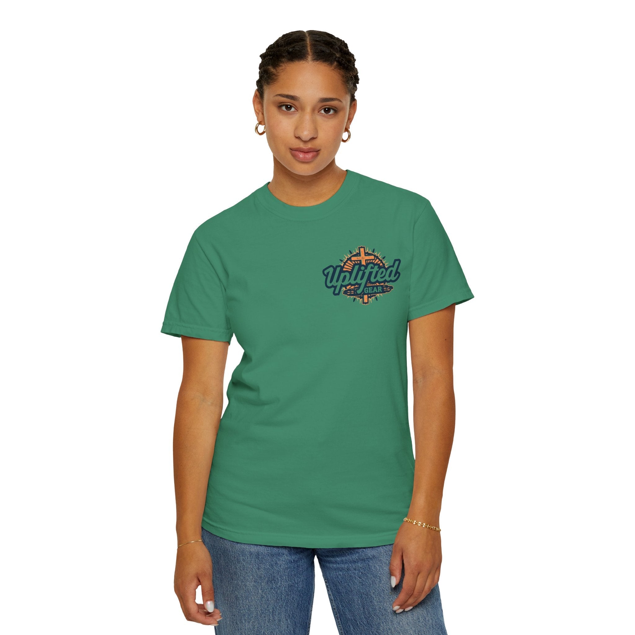 AMEN Acronym T-Shirt – Always Agree with God Move with God End with God Never Doubt God Christian Tee for Unwavering Faith Printify