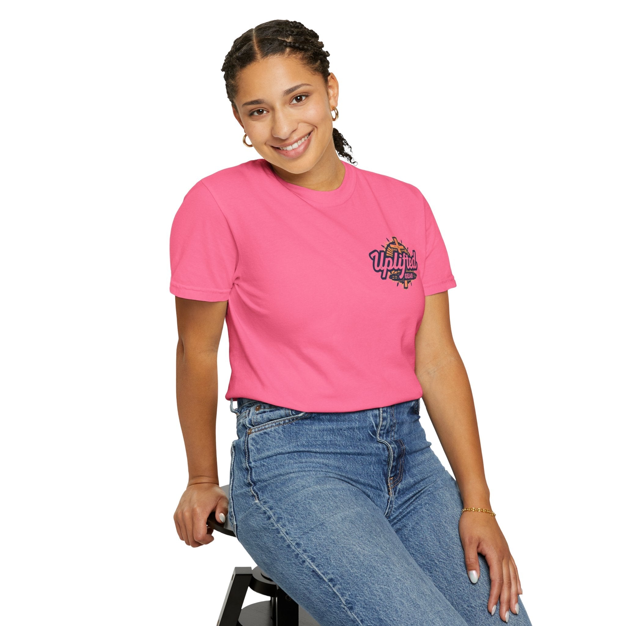 Bible Verse Unisex Garment-Dyed T-shirt -  Philippians 4 : 13 Printify