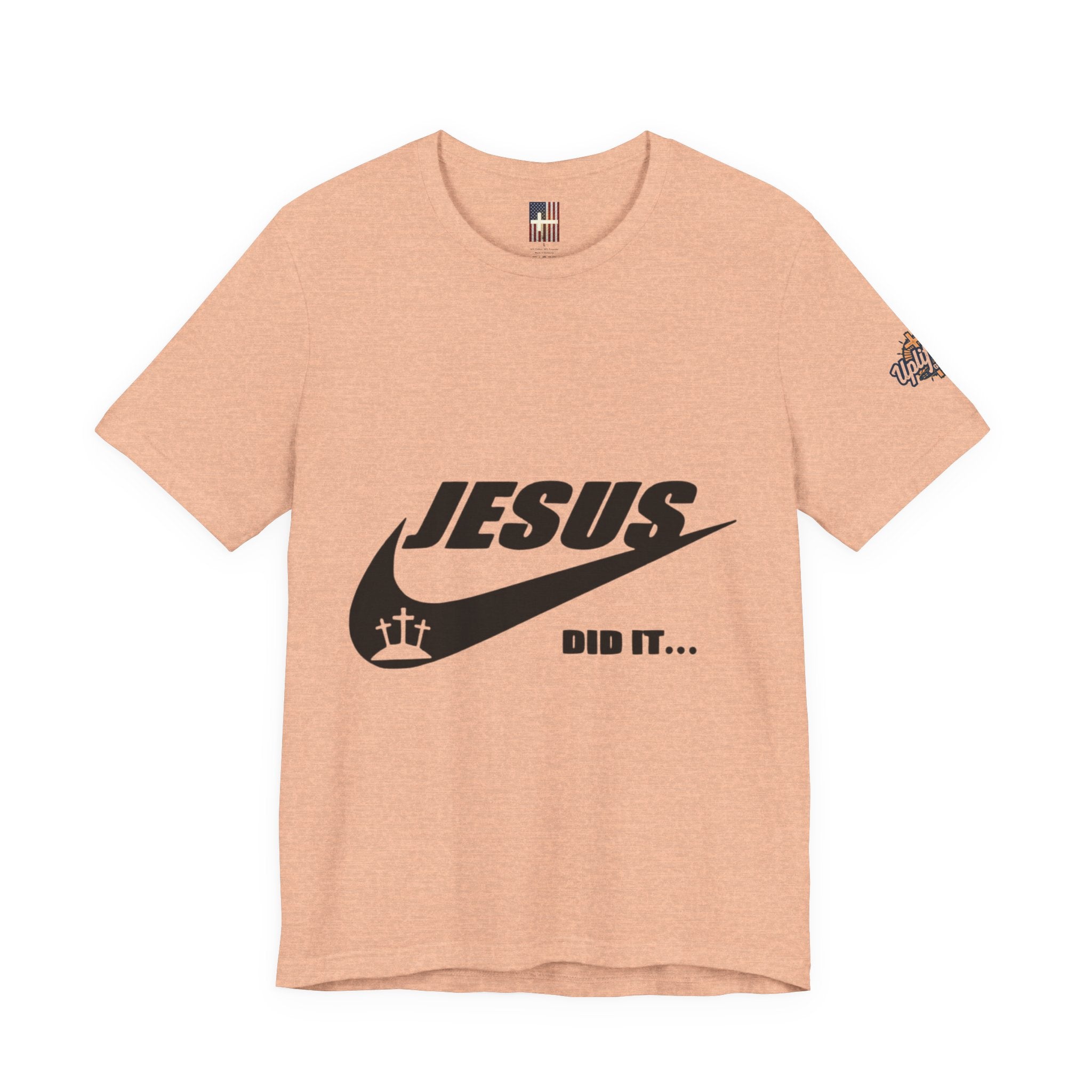Jesus Did It T-shirt - Funny Christian Parody T-shirt - Faith & Victory Apparel