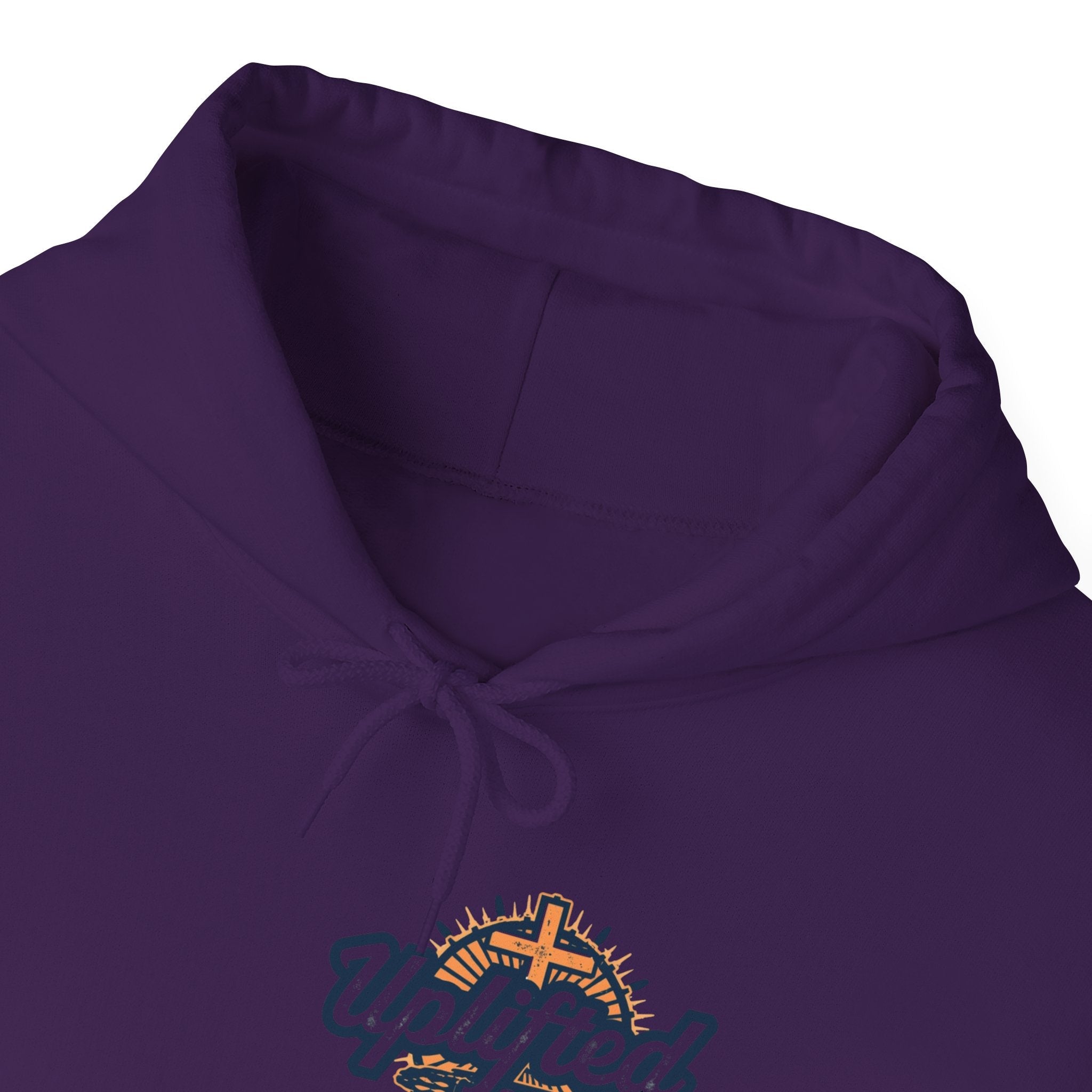 ✨ Chosen. Loved. Redeemed. – Elegant Christian Hoodie | Gold Foil Faith Tee | Subtle Cross & Heart Design | Inspirational Bible Verse Apparel by Uplifted Gear Printify