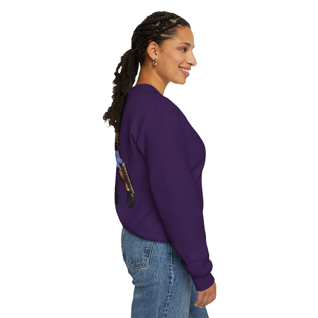 Religious Graphic Armor Of God Design - Unisex Heavy Blend™ Crewneck Sweatshirt Printify