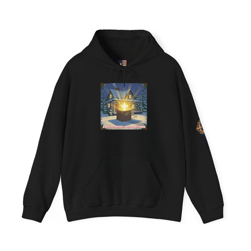 A Major Award This Christmas Hoodie – Fragile Leg Lamp Parody Cross Unboxing Christian Sweatshirt for Hilarious Faith & Holiday Glow Printify