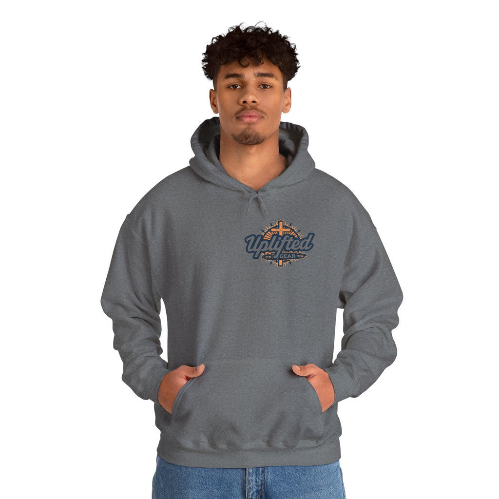 Abide Hoodie – Vine Wrapped John 15:5 Christian Hoodie for Cozy Devotion Printify