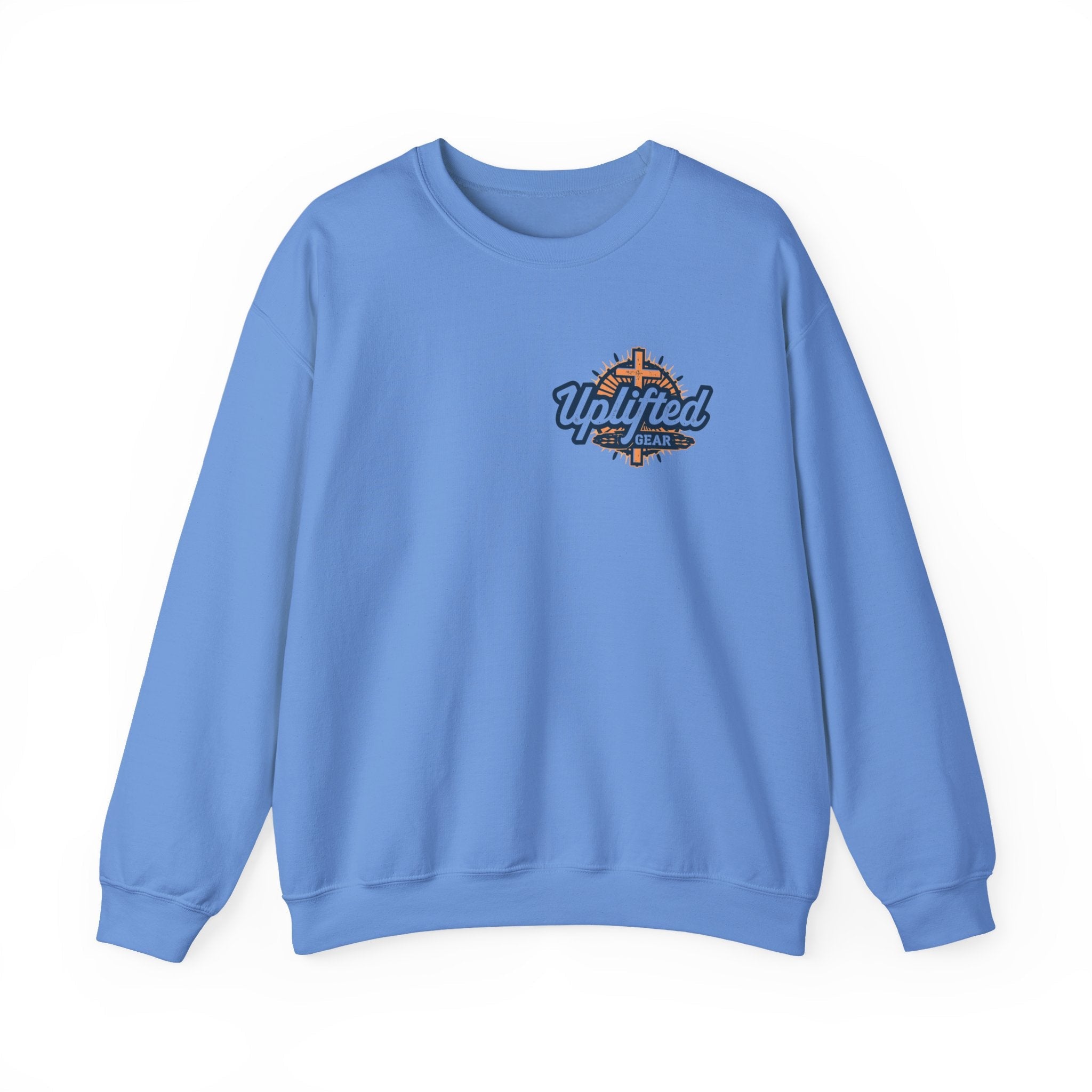 God Created Adam and Eve Sweatshirt – Biblical Truth Christian Sweatshirt for Unshakable Faith Printify