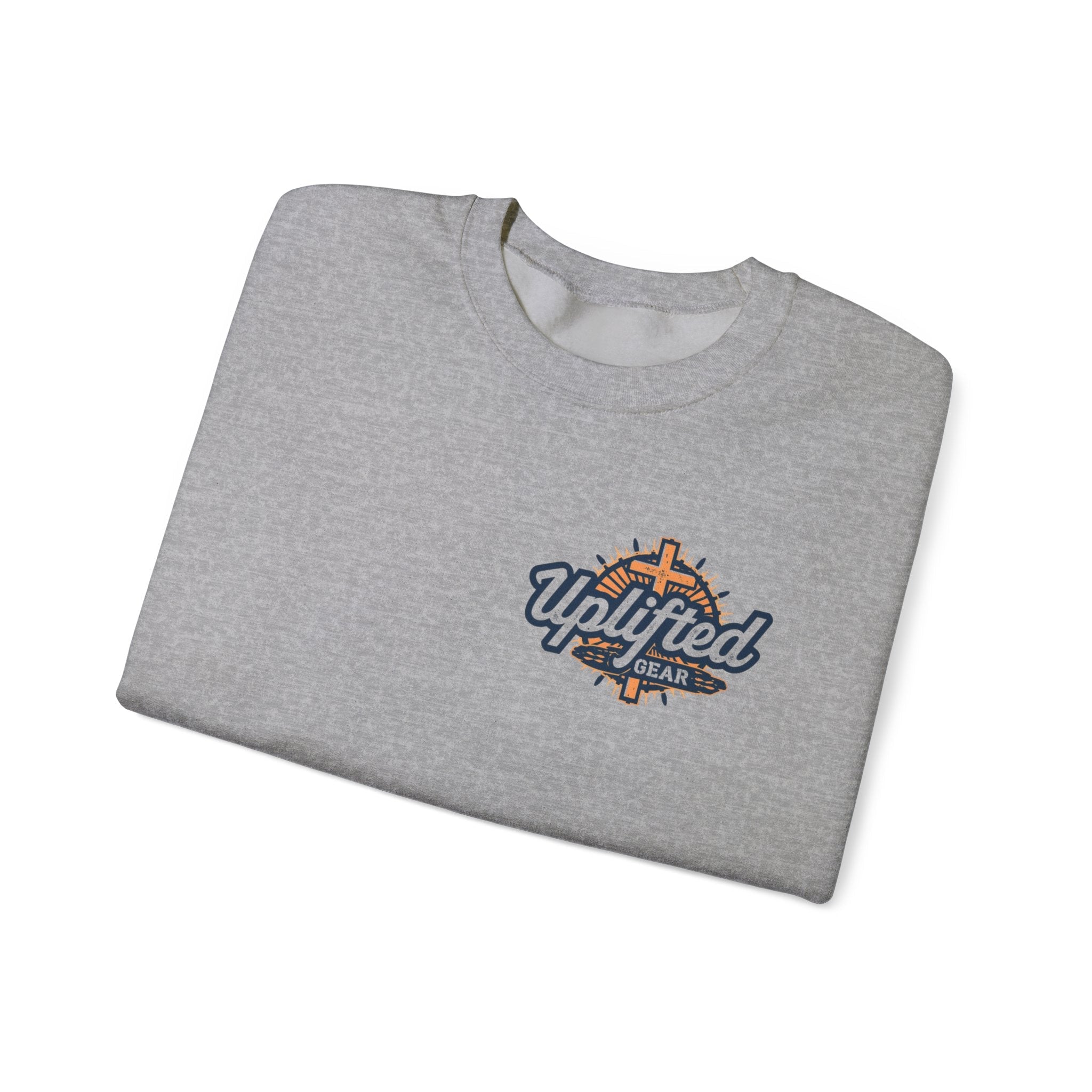 Bible Verse Heavy Blend™ Crewneck Sweatshirt Unisex  - Philippians 4 : 13 Printify