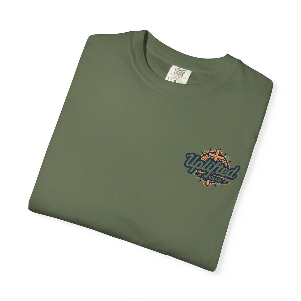 Bible Verse Unisex Garment-Dyed T-shirt - Isaiah 41 : 10 Printify