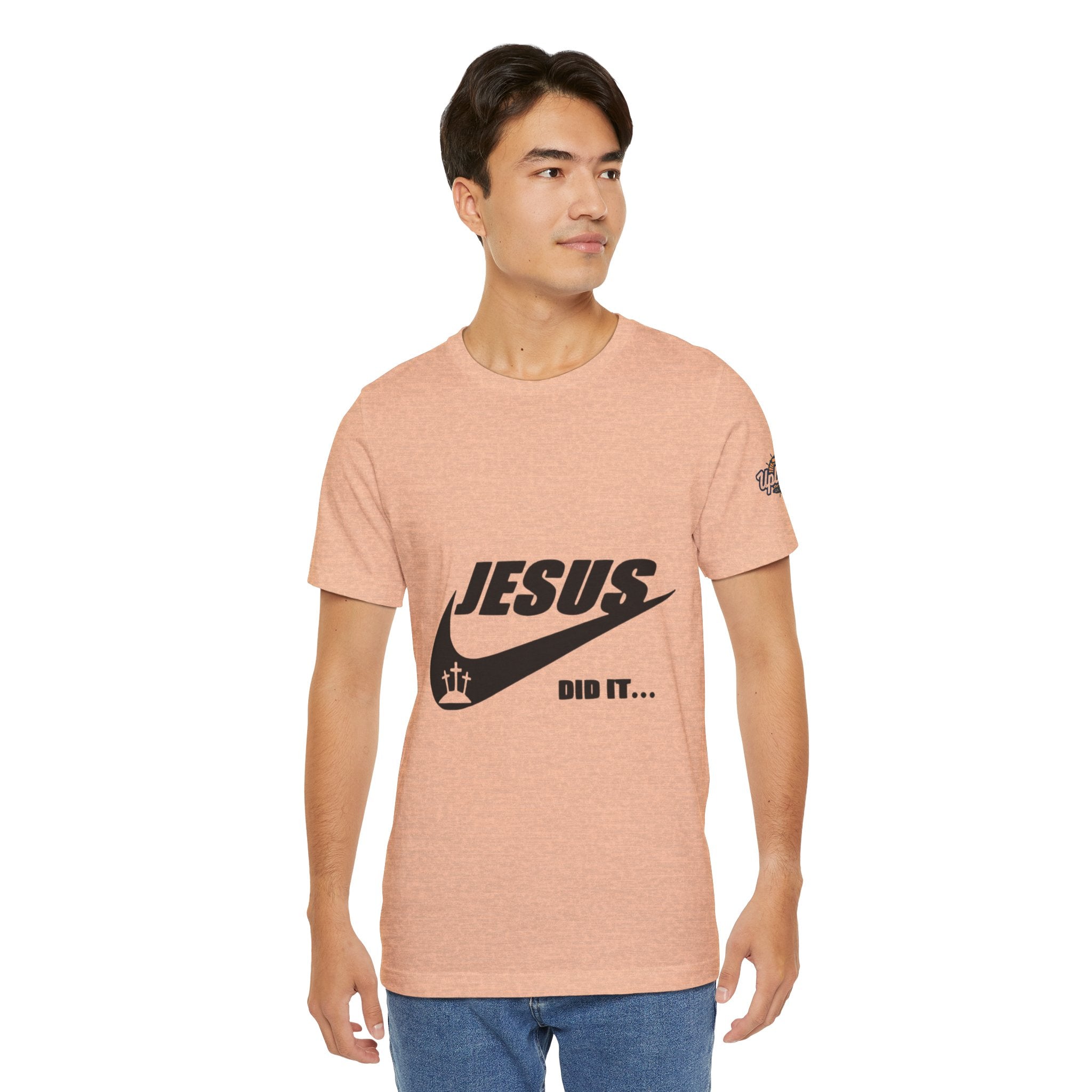 Jesus Did It T-shirt - Funny Christian Parody T-shirt - Faith & Victory Apparel