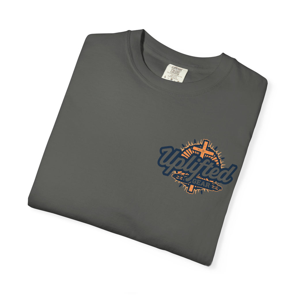 Fed Up? Give God Control, HE Delivers - Funny Christian T-shirt - Faith Parody T-shirt