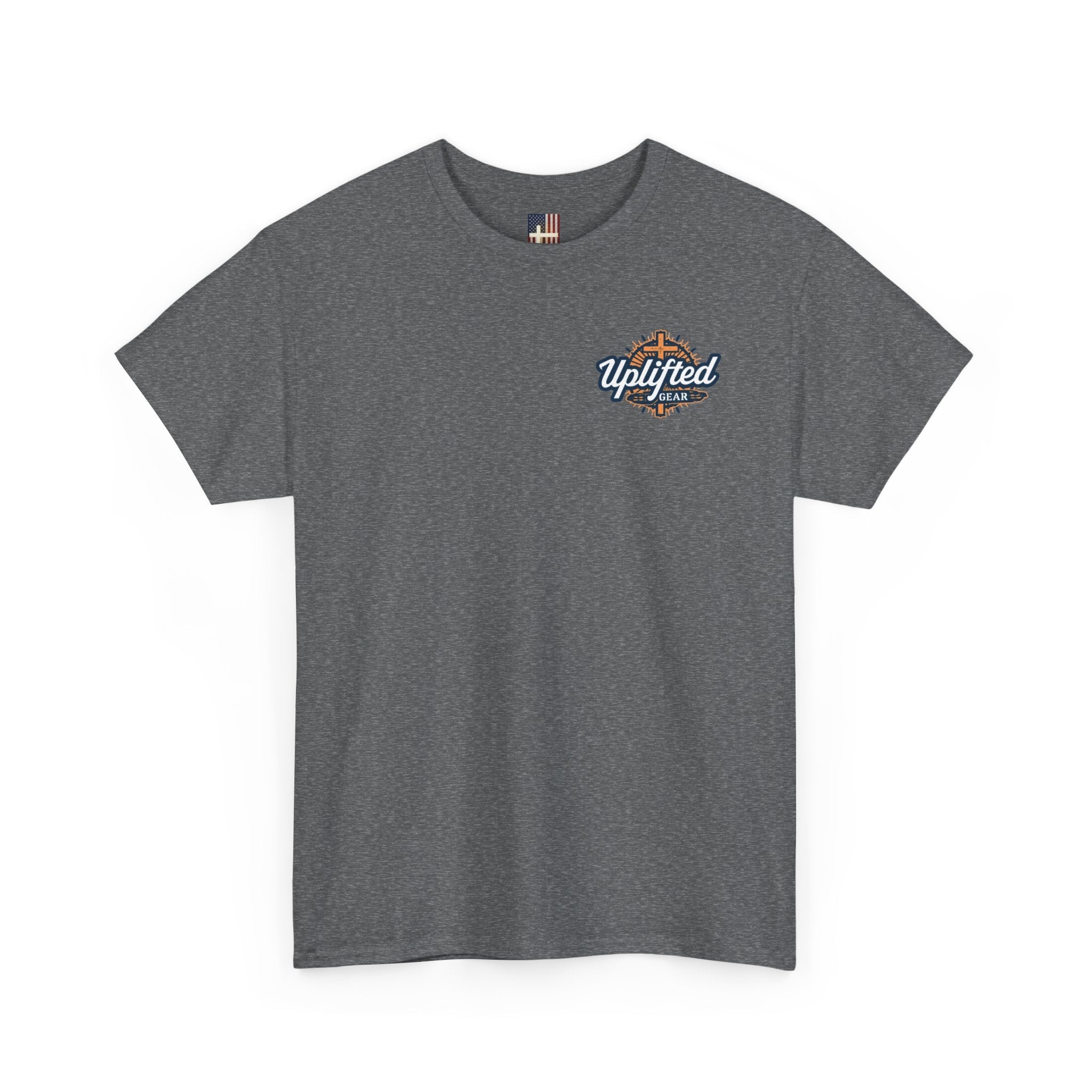 God's Gym T-Shirt — "Let Him Lift Your Weights" Christian Fitness Tee Printify