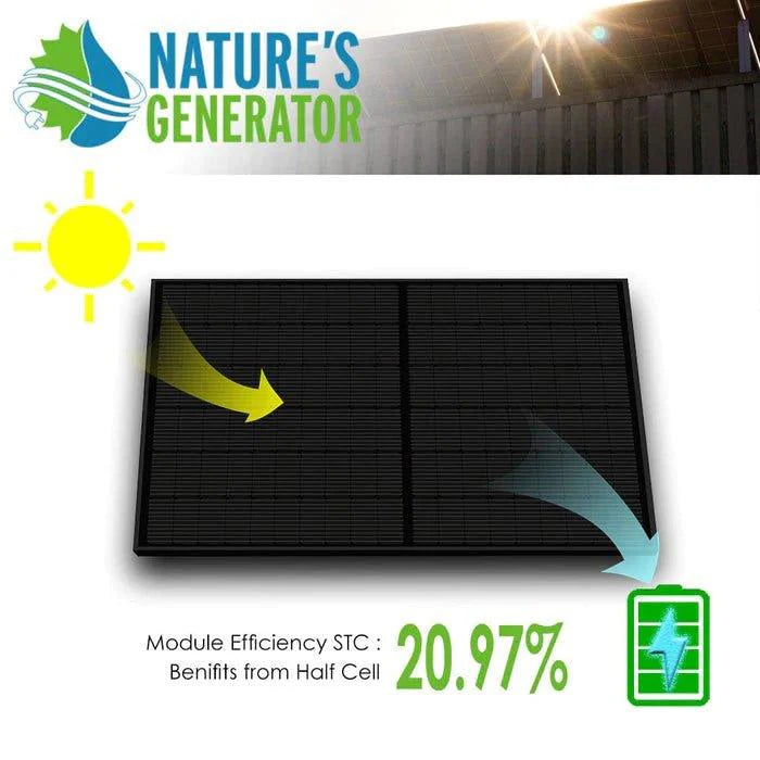 410 Watt Monocrystalline Solar Panel (10 Pack) Nature's Generator