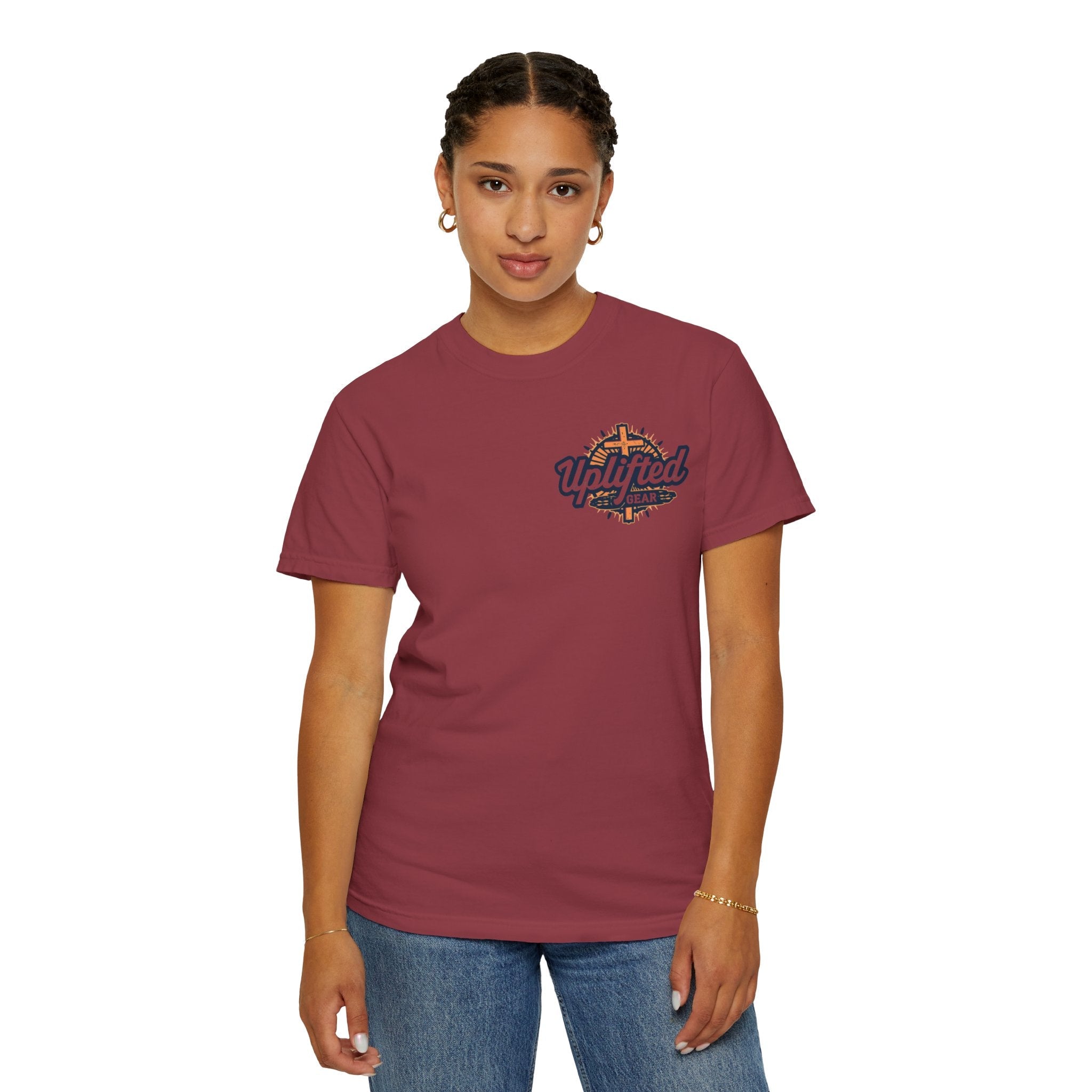 AMEN Acronym T-Shirt – Always Agree with God Move with God End with God Never Doubt God Christian Tee for Unwavering Faith Printify