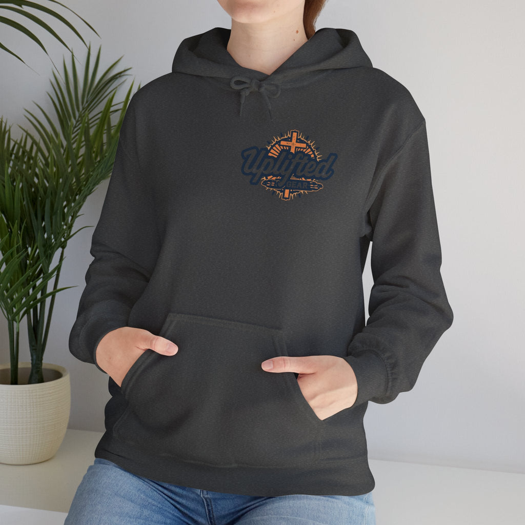 Bible Verse Unisex Heavy Blend™ Hooded Sweatshirt - Philippians 4 : 13 Printify