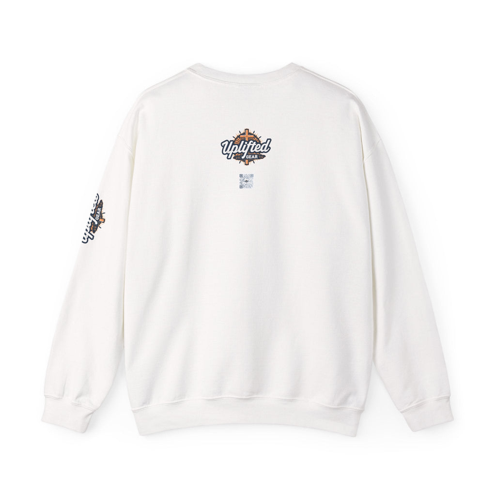 He Is Risen "Life Has Triumphed" Sweatshirt — Easter Resurrection Christian Sweatshirt Printify