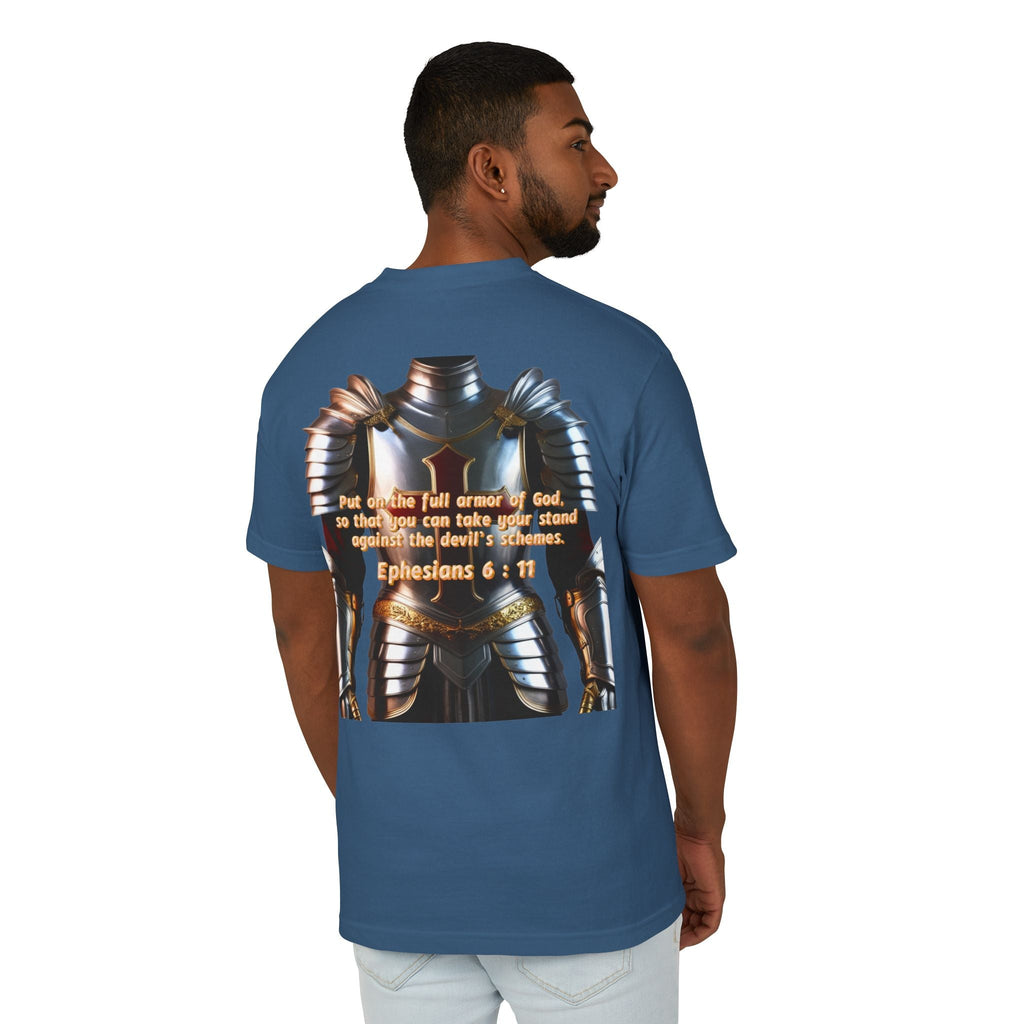Bible Verse Tee - Ephesians 6:11 Put on the Armor of God Unisex Shirt Printify