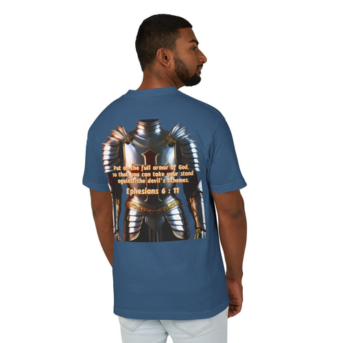 Bible Verse Tee - Ephesians 6:11 Put on the Armor of God Unisex Shirt Printify
