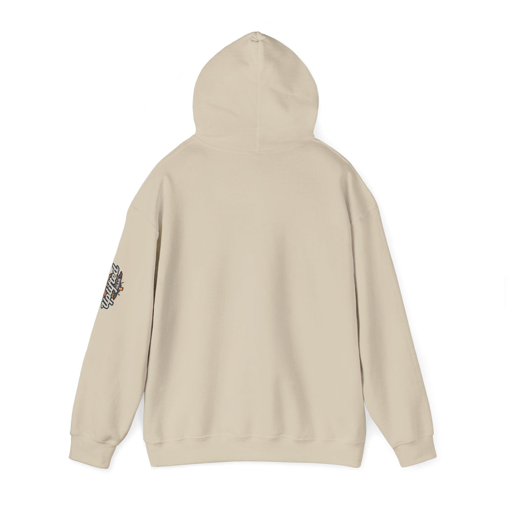Unashamed Hoodie – Ichthys Jesus Fish & Cross Christian Sweatshirt for Romans 1:16 Bold Faith Printify
