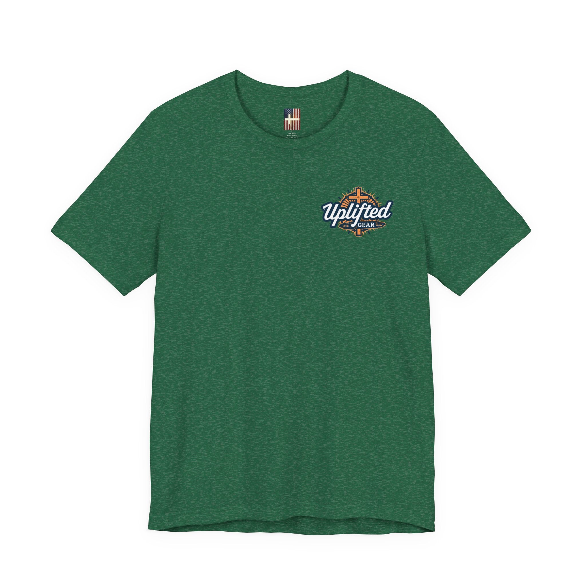 MAGA Gold Letter T-Shirt — "Make America Great Again" Printify