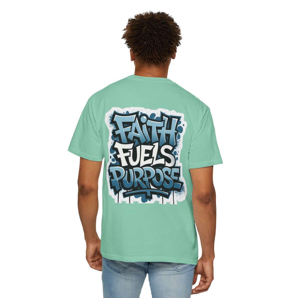 Faith Fuels Purpose T-shirt – Inspirational Christian T-shirt for Divine Drive & Unstoppable Belief Printify