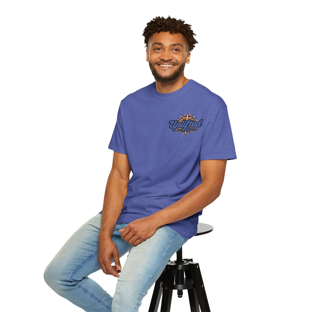 Bible Verse Unisex Garment-Dyed T-shirt  - Jeremiah 29 : 11 Printify
