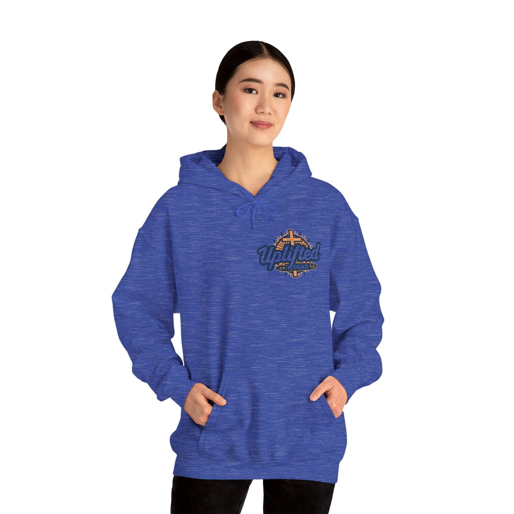 Bible Verse Unisex Heavy Blend™ Hooded Sweatshirt - Philippians 4 : 13 Printify