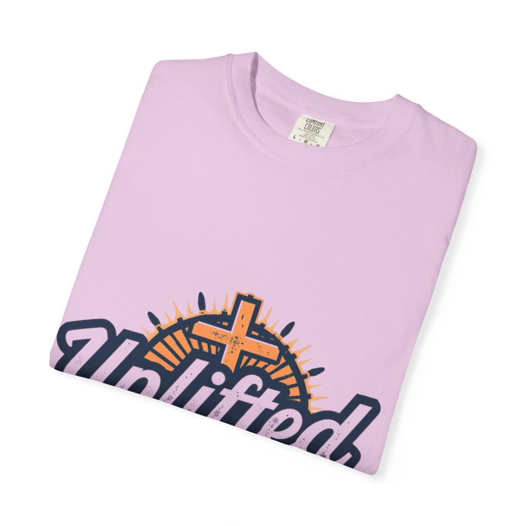 Uplifted Gear Christian T-Shirt – Bold Logo Faith Tee for Inspired Living Printify