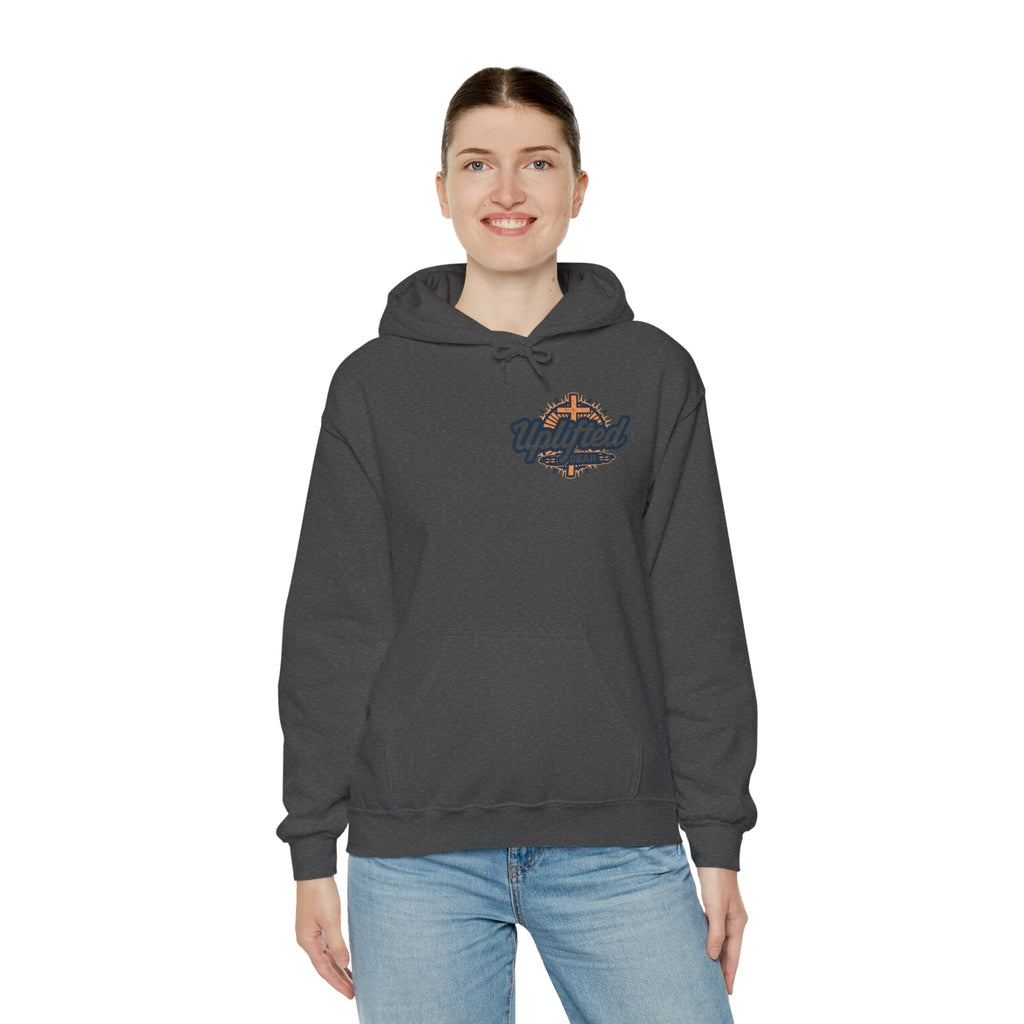 Bible Verse Unisex Heavy Blend™ Hooded Sweatshirt - Isaiah 41 : 10 Printify