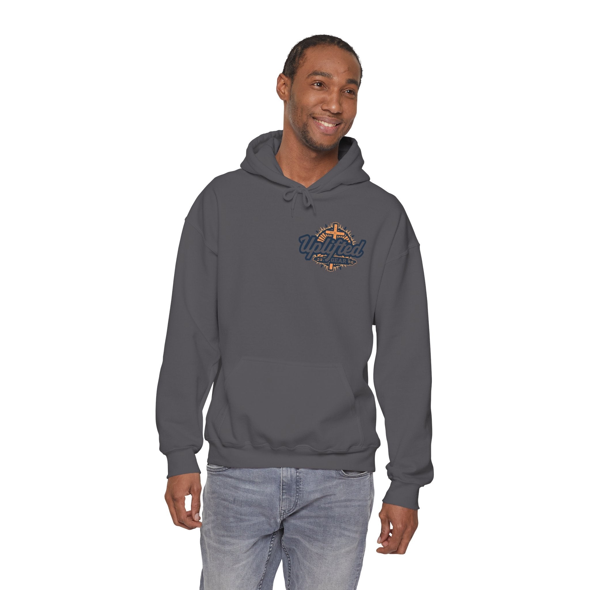 Theologian in Training Hoodie – Open Bible & Cross Christian Hoodie for Faithful Growth Printify