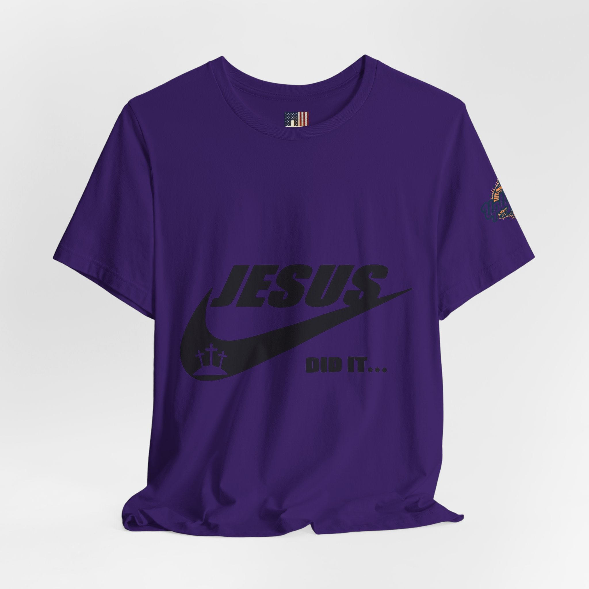 Jesus Did It T-shirt - Funny Christian Parody T-shirt - Faith & Victory Apparel