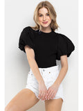 Balloon Sleeve Bodysuit Pretty Little Patriot